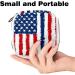American Flag Color Sanitary Napkin Storage Bag - Period Tampon Makeup Pad Pouch - Buy Online on GoSupps.com
