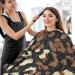 Waterproof Barber Cape | Retro Abstract Leopard Spot & Cheetah Haircut Bib for Men & Women | Unisex Hair Cutting Cape - Buy Online on GoSupps.com