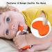 Mombella Clownfish Teether Toy for Babies | Soft Silicone Baby Soothing Ring Gifts for 0-12 Months - Buy Online on GoSupps.com