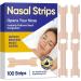 Nasal Strips for Snoring 100Pcs Nose Strips for Breathing Extra Strength Anti Snoring Solution to Stop Snoring and Relieve Nasal Congestion Enjoy a Comfortable Sleep
