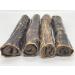 Bullsters Dog Treats Bones Chews All Natural No Additives No Preservatives Steroid Free for Small Medium Large Dogs Stuffed Gullet Sticks Stuffed with Beef Offal Bully Stick 6" Pack of 4