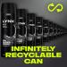Lynx Black Bodyspray 200 ml x 5 pack - Buy Online on GoSupps.com