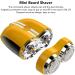 SWZA Mini Electric Shaver Type C Rechargeable Portable Powerful for Men Women Net Wet Dry Dual Use for Travel Office Business Trip (Yellow) - Buy Online on GoSupps.com