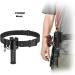 Adjustable Fishing Waist Belt Rod Holder with Pole Inserter - Black - Buy Online on GoSupps.com