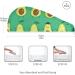 Funny Avocado Hair Drying Towels - 2 Pack Microfiber Hair Turbans for Women | Curly Hair Towels for Fast Drying - Buy Online on GoSupps.com
