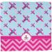Personalized Airplane Theme Washcloth for Girls | YouCustomizeIt - International Shipping Available - Buy Online on GoSupps.com