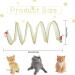 Cat Tunnel Folded Cat Tunnels S-Shaped Cat Tunnel Toy with Feather Mouse Toys Kittens Cat Tunnel Collapsible Pet Cat Tunnel Pet Interactive Play Toy for Indoor Kittens Cats (Yellow) - Buy Online on GoSupps.com