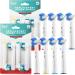 16 Generic Replacement Brush Heads for Oral B Braun Electric Toothbrush - Fits Oral-b Pro, Vitality, Triumph, Kids - 8 Cross & 8 Floss Brushes Included - Buy Online on GoSupps.com