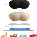 6 Pairs Heel Cushion Pads - Self-Adhesive Heel Liners for Comfort and Pain Relief in Big Shoes - Black & Beige - Buy Online on GoSupps.com