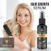 Black Rice Water Hair Growth Serum | Non-Greasy Fermented Treatment for Hair Loss & Regrowth in Men & Women - Buy Online on GoSupps.com