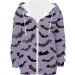 Halloween Costumes Casual Zipper Drawstring Hooded Sweater Dress Jacket Women Long X-Large Purple - Buy Online on GoSupps.com
