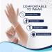 Cureguard Vinyl Exam Gloves (Case of 1000 - Large) Powder Free Latex Free Disposable Great for a Medical Facility Lab Food Service or Beauty Business Waterproof Synthetic Single Use Gloves Large (Pack of 1000) 1000 - Buy Online on GoSupps.com