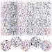 UOONY 8800pcs Beads Kit for Bracelet Making & Crafts - Glass Seed Beads, Letter Beads, Crystal String, Elastic String - Buy Online on GoSupps.com