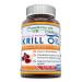 Pure Naturals 100% Pure & Premium Omega Krill 1000 Mg Per Serving 120 Soft gels - Superior Bio-Availability* Antioxidant Properties Helps Prevent Free Radical Damage 120 Count (Pack of 1)