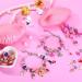 Charm Bracelet Making Kit for Girls - Unicorn Mermaid DIY Craft Gift Set (150 Pieces) - Buy Online on GoSupps.com