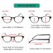 Eyekepper 5-Pack Round Reading Glasses for Women - +2.75 Diopters - Stylish & Comfortable Readers - Buy Online on GoSupps.com