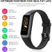 Zeacool Fitness Tracker Smart Watch | 1.10'' AMOLED Touch Screen | Waterproof | Heart Rate & Sleep Monitor | Black - Buy Online on GoSupps.com