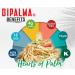 DiPalma - Low Carb Gluten Free Hearts of Palm Spaghetti Style Pasta | 4g of Carbs | 4 Unit Pouch per Pack (4-Pack) - Buy Online on GoSupps.com