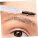 Gogogmee Beauty Tools Mascara Separator Eye Brow Brush Eyelash Comb Hair Combs Lash Brush Brow Brush Comb Eyebrow Comb Brow Comb and Brush Eyebrow Brush and Comb Eye Lash Comb Plastic White - Buy Online on GoSupps.com