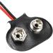 uxcell 10pcs DC 9V Battery Clip T-Type Connector | Faux Leather Housing | 12cm Lead Wire - International Shipping Available - Buy Online on GoSupps.com