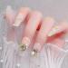 FEIlei 10x Water Droplet Nail Charms Pointed Back Nail Art Charm Heart Nail Rhinestones - Buy Online on GoSupps.com