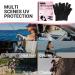 TurnSun UV Gloves for Nails Lamp UPF50+ UV Protection Gloves for Manicures Nail Art Fingerless UV Light Gloves for Gel Nails UV Nails Gloves Manicure Gloves Prevent Hands from UV Harm(Black) - Buy Online on GoSupps.com