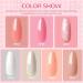 PEACECOLOR 7ML Nail Gel Polish Set 7Pcs with Top and Base Coat Matte Top Coat Kit Gel Nail Polish Starter Kit Glitter Gel Polish Soak Off Nail Base Coat Glossy Matte Top Coat for Women DIY Nail Art XA45 - Buy Online on GoSupps.com
