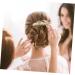 Didiseaon Alloy Rhinestone Hair Comb Pearl Headpiece Flower Girl Hair Accessory Comb Headband Bun Holder Clip Pearl Headbands Girls Headband Wedding Bride Decorate Rhinestones - Buy Online on GoSupps.com