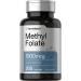Methyl Folate 1000 mcg | 200 Capsules | 5-MTHF | Folic Acid Supplement | Non-GMO, Gluten Free Methylfolate | by Horbaach