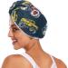 Monster Trucks Comic Style Hair Towel 2 Pack - Super Absorbent Quick Dry Hair Turbans for Women & Girls - Buy Online on GoSupps.com