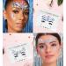 iMethod Mermaid Face Jewels - Stick On Rave Accessories for Festivals & Costumes (6 Pcs) - Buy Online on GoSupps.com