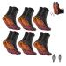 Alvo feet socks alvo feet socks for varicose veins Alvo socks Alvo feet Tourmaline socks alvo feet compression socks alvo feet socks for women (black 6 pair)