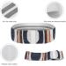 Premium Navy Striped Resistance Bands - Elastic Exercise & Leg Bands for Fitness - Durable Fabric for Optimal Performance - Buy Online on GoSupps.com