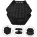 VINTORKY Face Brush Silicone Facial Cleansing Brush Facial Cleansing Brush Exfoliator Face Cleansing Brush Face Exfoliator Facial Wash Brush Face Scrub Double Sided Scrubber Silica Gel 6.50X6.50X4.00CM Black - Buy Online on GoSupps.com
