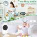 Pasuidu 3.2 inch Baby Monitor with Camera 2.4 GHz Eco Mode Lullabies 2x Zoom Temperature Display & VOX | International Shipping - Buy Online on GoSupps.com