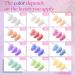 Perfect Summer Makron Jelly Gel Nail Polish Set - 12 Colors Transparent Soak Off Nail Gel for Manicure Salon 12ml - Buy Online on GoSupps.com