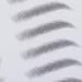 2pi ces Sourcils Artificiels Autocollants Transfert pour Sourcils Naturels Imitation Poils pour Hommes Femmes Type Noir - Buy Online on GoSupps.com