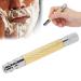 Old-Fashioned Gold Safety Razor Handle - Retro Zinc Alloy for Men | Premium Shaving Tool for Barbershop Quality - Buy Online on GoSupps.com