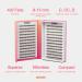 Curacoro LashFolio Promade Fans - Handmade 5D-10D Volume Eyelashes C CC D Curl 0.03-0.07mm Thickness 8-15mm Length - Professional Long-Lasting - Buy Online on GoSupps.com