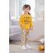 Puseky Toddler Baby Girls Cute Letter Print Shirt Floral Pant Outfit Set, 12-18 Months Yellow - Buy Online on GoSupps.com