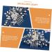 Didiseaon Bridal Pearl Comb Rhinestone Hair Comb Rhinestone Hair Clip Hair Accessories for Bride Bridal Hair Clip Bridal Headpiece Barrettes for Girls Women's Manual Abs Hair up - Buy Online on GoSupps.com