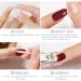 JMEOWIO Gel Nail Strips Cream Purple Gel Nail Stickers Nail Supplies Nail Art Design Decoration Accessories - Buy Online on GoSupps.com