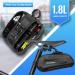 Rockbros 1.8L Water-Repellent Bicycle Saddle Bag - 3D Hard Shell MTB Seat Bag with Quick Lock - Buy Online on GoSupps.com