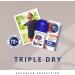 Triple Dry Men Active Fragrance Anti-Perspirant Roll On 50ml | 72-Hour Protection - Male Active Formula - Buy Online on GoSupps.com