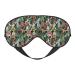 Jungle Sleep Mask Adjustable Double -Sided Eye Mask Soft Sleeping Eye Covers for Sleeping Perfect Shading Reduce Eye Edema