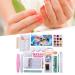 DIY Nail Art Set - Plastic Matte Polishing Accessories for Nail Salon | International Shipping - Buy Online on GoSupps.com