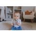 KIDSco Baby Food Feeder Pacifier Set | Teething Pacifier for Babies | BPA Free Silicone Infant Feeder with 2 Extra Nipples - Buy Online on GoSupps.com