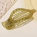 Streysisl Ponytail Decorative Hair Clip Ponytail Duckbill Hairpin | Long Hair Clips for Styling - Long Hair Shower Clips for Teen Girls Women Styling Translucent olive green - Buy Online on GoSupps.com