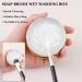 Make Up Brush Cleaner Set - Solid Soap Brush Cleaner with Makeup Brush Cleaner Mat - Easy to Clean Blenders Brush Cleaner Makeup Shampoo Removes Shadow Color Cosmetic Colors for Daily Use Travel Set - Buy Online on GoSupps.com