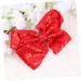 minkissy Sequins Hair Clip Bowknot Barrettes Hair Barrettes Bow Barrette Clip Glitter Bows Alligator Hair Clip Sequin Hair Clip Glitter Hair Bows Hairpins Clip Miss Extra Large 17*13 cm Red - Buy Online on GoSupps.com